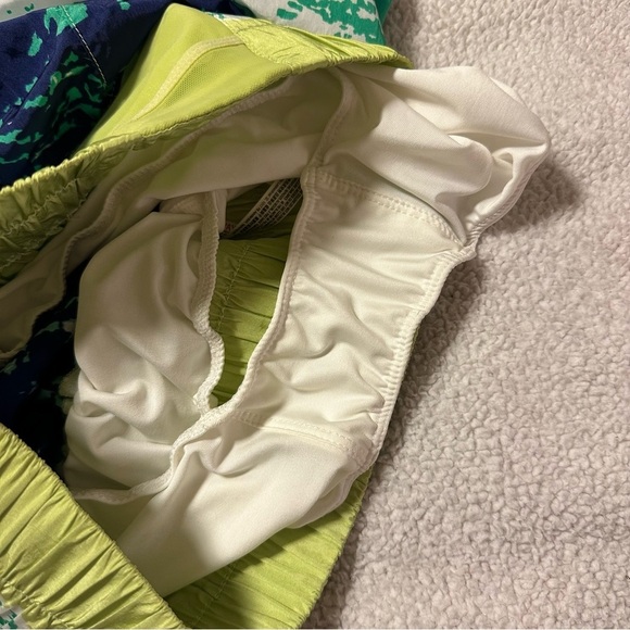 FP Movement x Free People The Way Home High Waist Shorts Mountain Print Blue - Picture 7 of 12